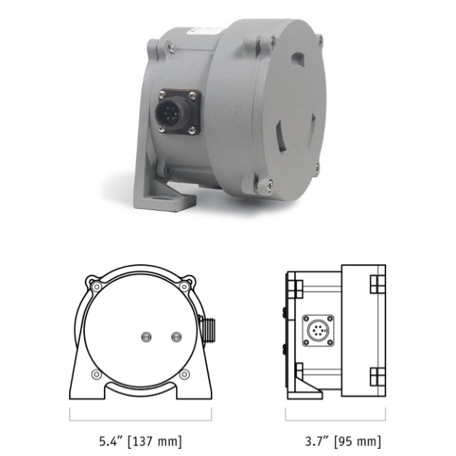 IT9101 单轴240° 0.5-4.5V倾角传感器|位置传感器