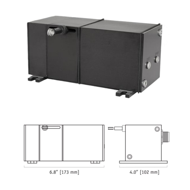 PT5DC系列 0~10VDC/0~5VDC电压信号输出绝对线性位移长达250英寸热塑性测量绳工业级拉绳位移传感器|位置传感器