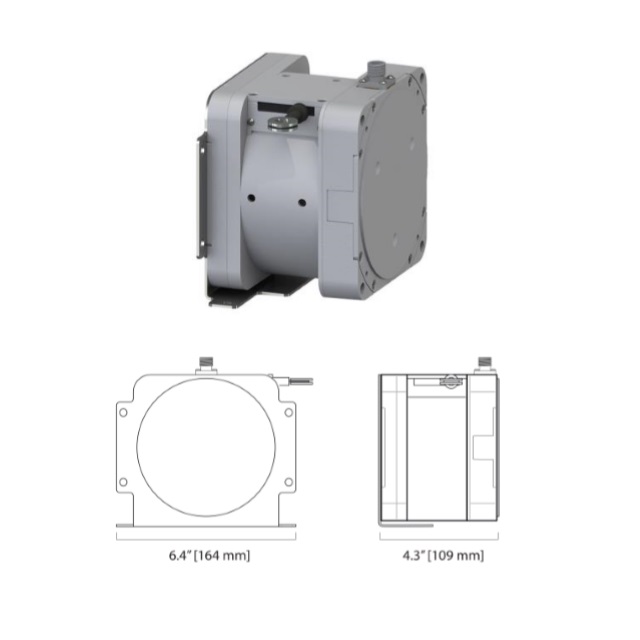 SKD系列 0~10V/4~20mA信号输出IP67拉绳式位移电位器线缆方向可调绳驱动传感器|位置传感器