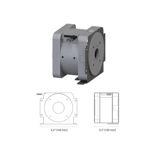 SK6系列 拉绳致动卷带编码器IP67拉绳式位移传感器电位器绳方向可调|位置传感器